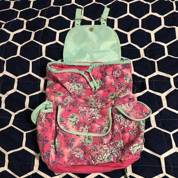 Pink backpack - Picture 2 of 4